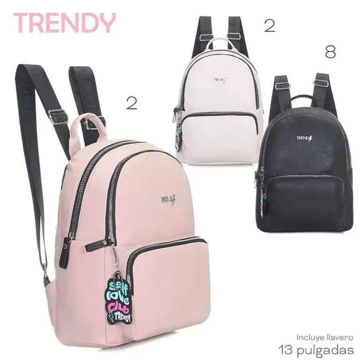 Mochila Ecocuero Trendy
