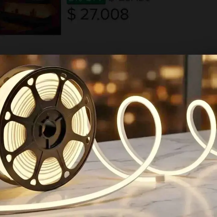Luces neon cob x10mts 220v