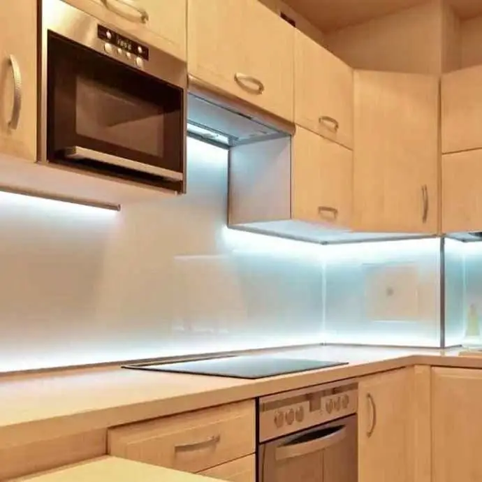 Leds barra aluminio 40cm 60cm 80cm recargable usb con sensor de movimiento ideal escaleras muebles