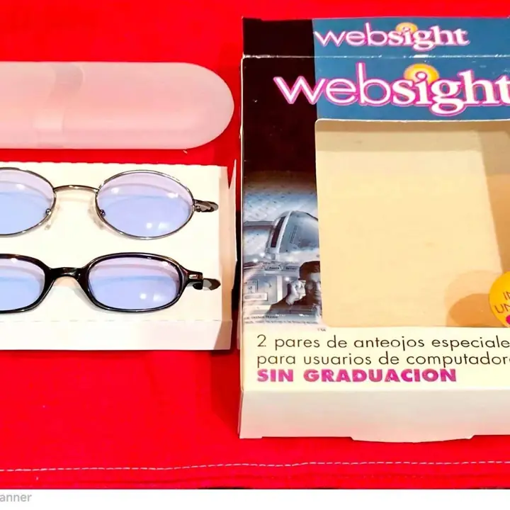 Lente x 2 protector de ojos ideal para pantallas computadoras celulares