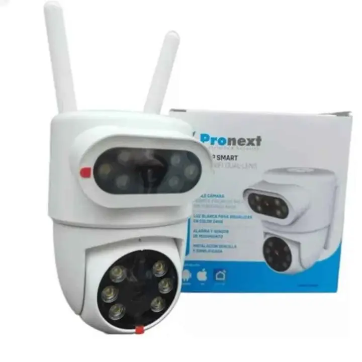 Camara ip WiFi pronext motorizada audio grabación detector de movimiento vision nocturna