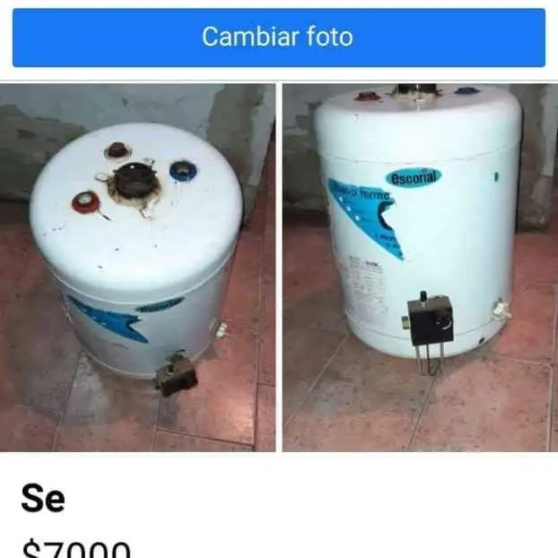 #Termotanque a gas