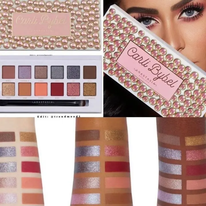 Paleta profesional a elección + Rimel + gloss + base mate y delineador
