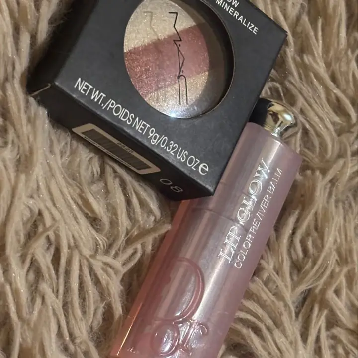 Sombra trío Mac + bálsamo Pink 001 Dior !
