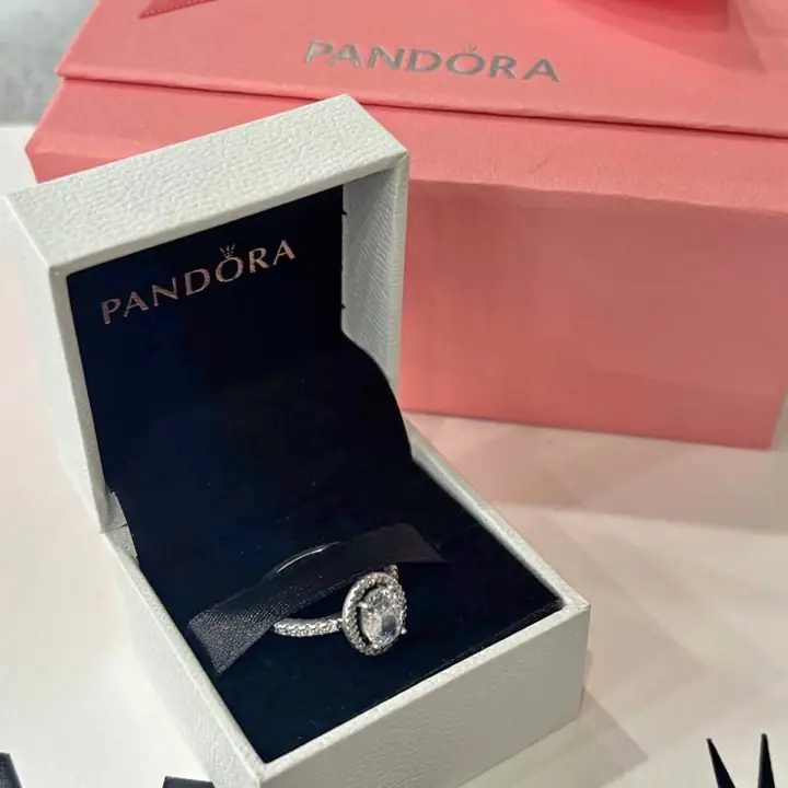 Anillo con piedra pandora plata 925 sellado tamaño 16