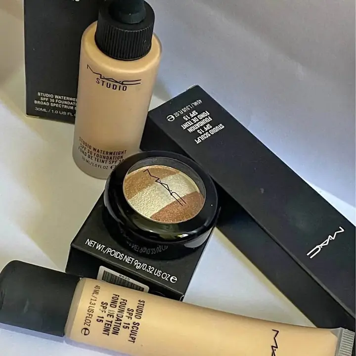 Base mate vidrio water write + sombra trío + sculp base corrector ! Tono nc 15 clara !