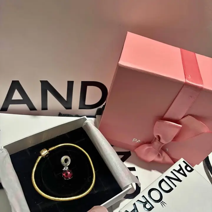 Pulsera Pandora original sellada 925 + Charm sellado en caja y bolsa ! Promo única en stock