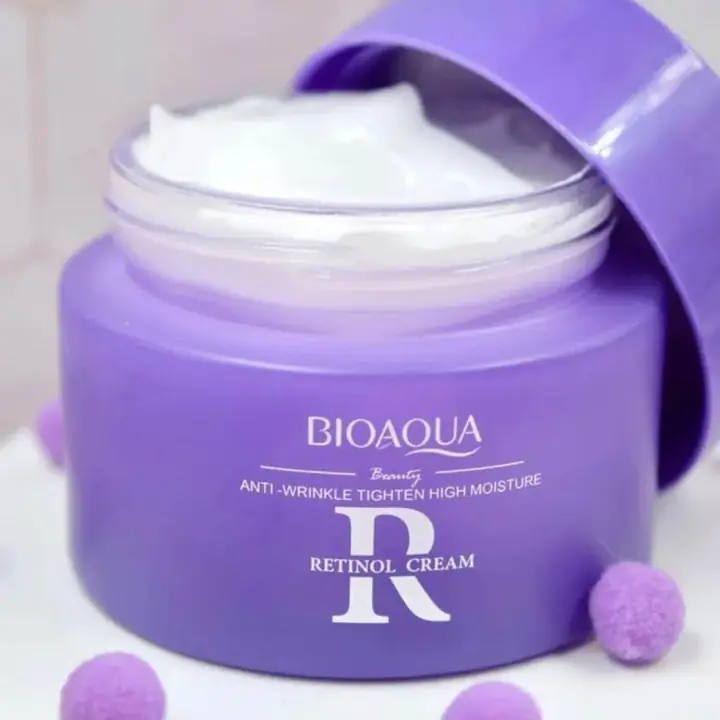 Crema anti age + anti arrugas con retinol rejuvenece la piel + contorno de ojos de regalo
