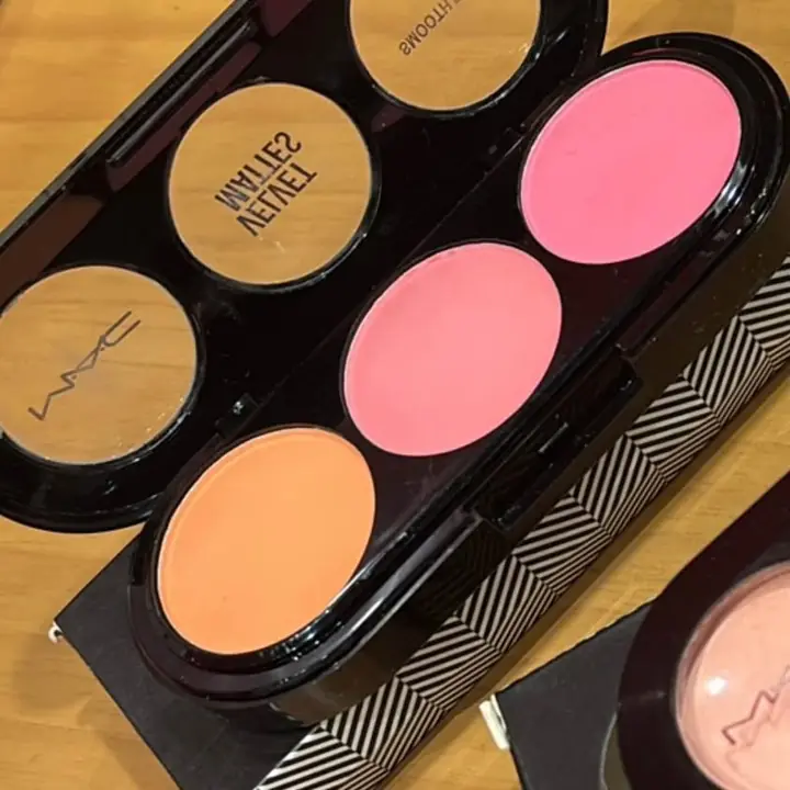 Rubor mate trío en paleta ! Mac