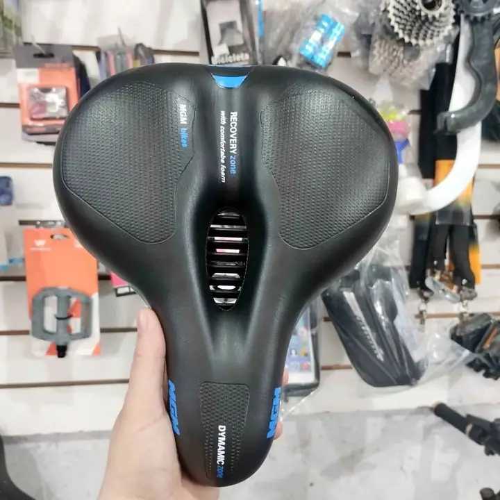 Asiento bicicleta playera mgm gel nuevo!