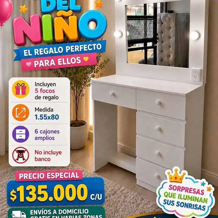 Maquillador ideal para regalo el día del niño