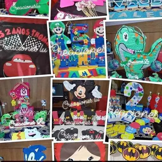 Piñata personalizada y más