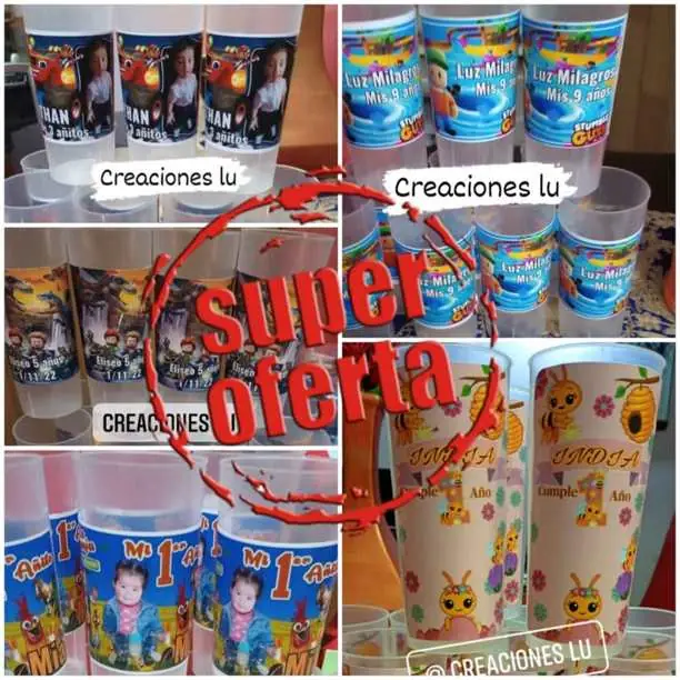 Vasos personalizados