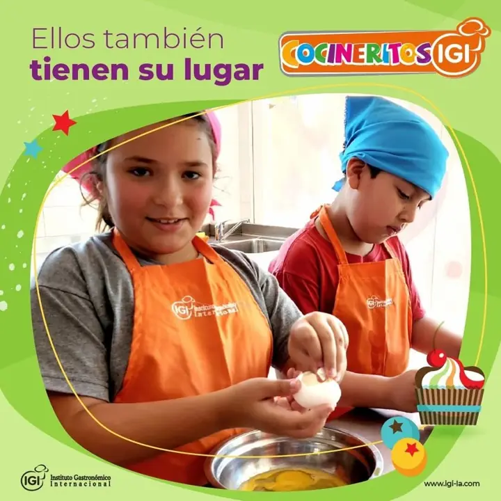 Si usted cocina ,su hijo/a tambien!
