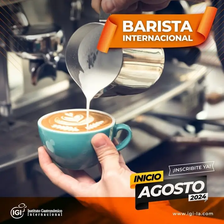 ¡Convertite en un Barista maestro del Arte Latte en solo 3 meses!