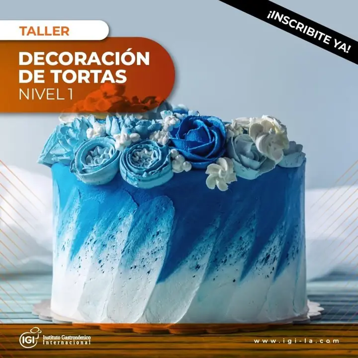Decoración de tortas nivel I Duración 4 clases