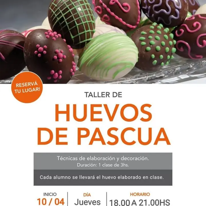 Huevos de pascuas aprende a hacerlo taller completo