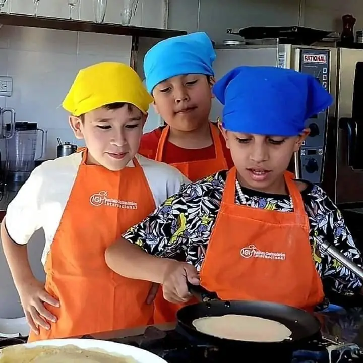 Cocina de niños clases para chicos todo incluido
