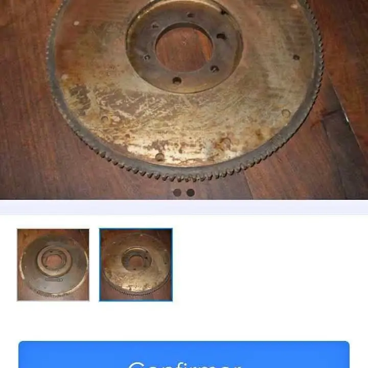 Volante de embrague motor continental con la corona nueva 0k