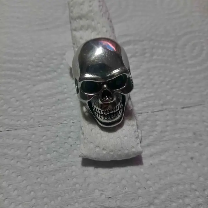 Anillo calavera