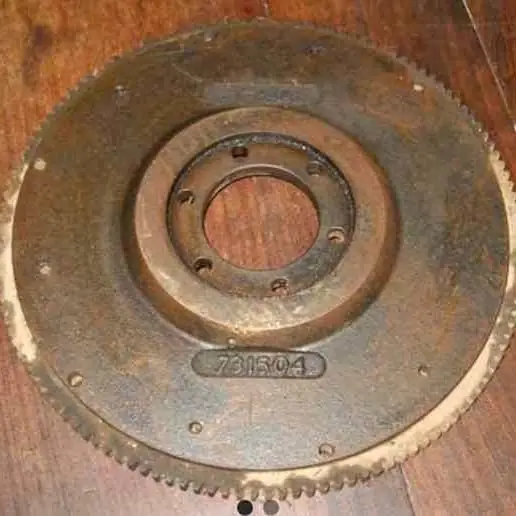 Volante de inercia con corona de arranque Jeep ika