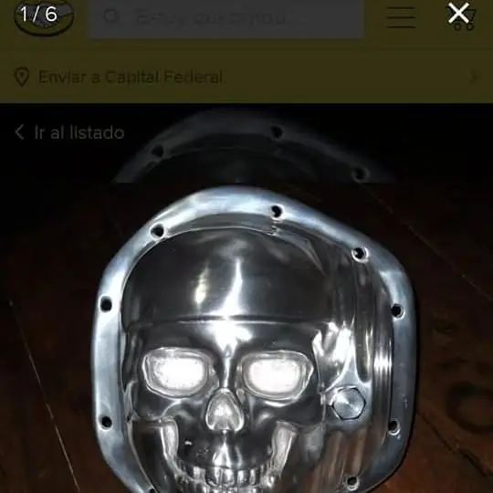 Tapa de combustible de apertura rápida $ 110000 tapa de diferencial calavera $ 190000