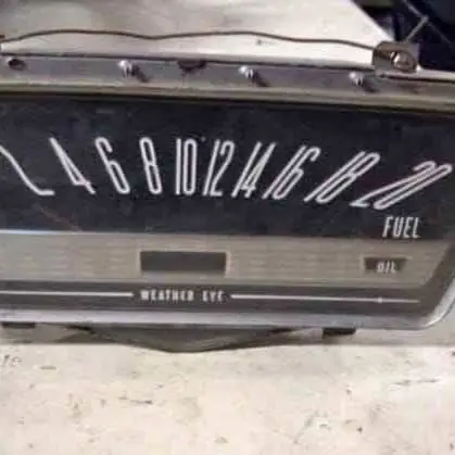 Tablero de rambler boca de pescado '64., se retira por mataderos