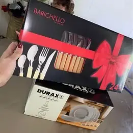 Líquido set de cubiertos y vagilla