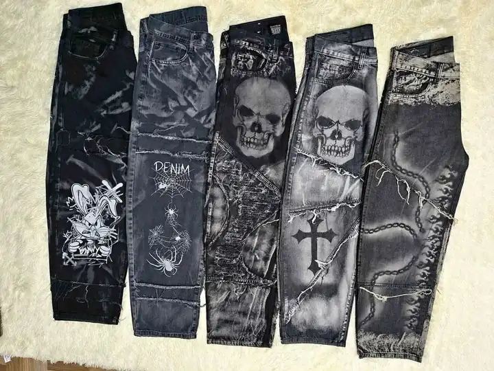 Jeans baggy unisex