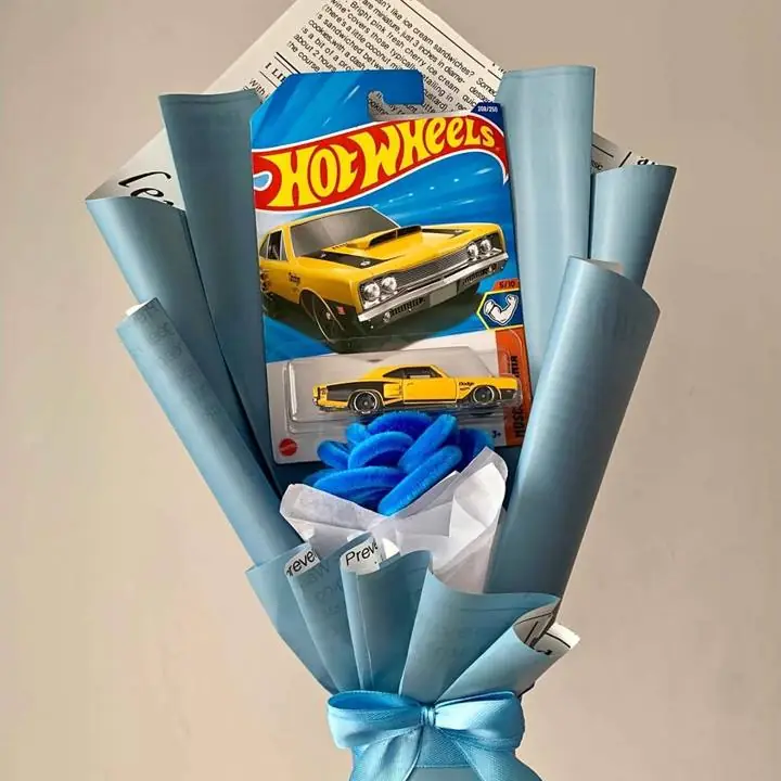 Ramo HOTWHEELS 1 rosa