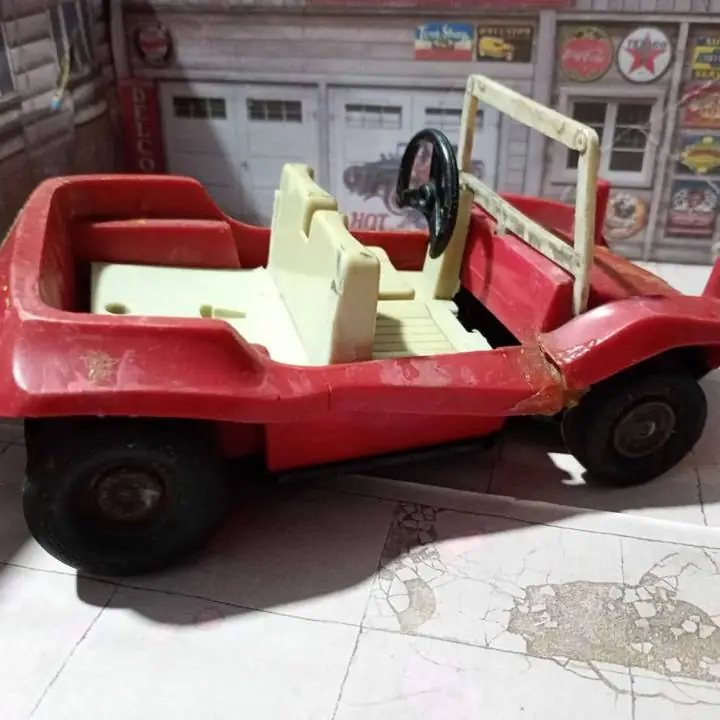 Auto bugy bugy marca rulero con detalles y faltantes Lanus este cel c reserva con seña