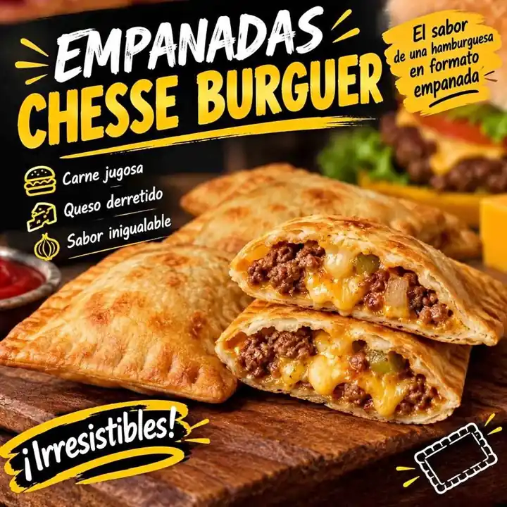 Empanadas cheesse burguer premium