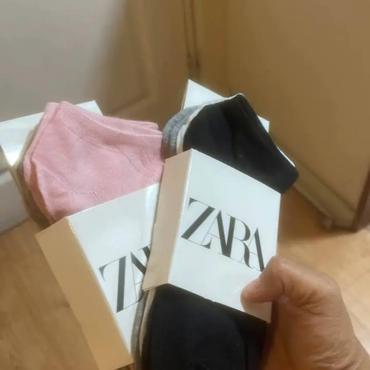 Medias de zara pack de 3 unidades