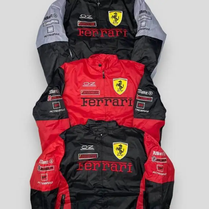 Camperas ferrari racing todos los talles desde S al XL atendemos al whatsapp $35.000