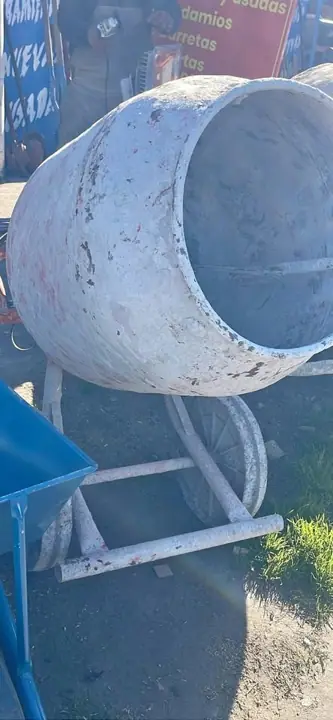 Hormigonera trompo cementera reformada 1 hp buen estado