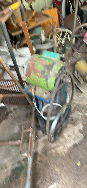 Bombeador con motor 1hp
