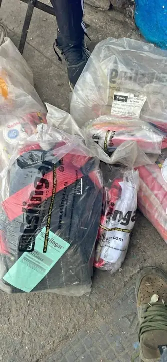 Arnés completos de seguridad habilitados