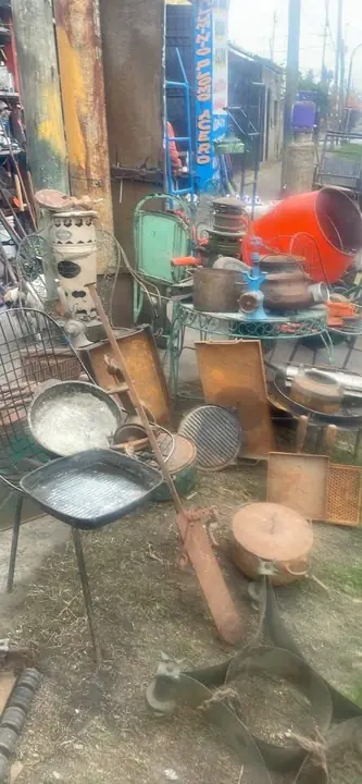 Ollas planchas de fundición discos
