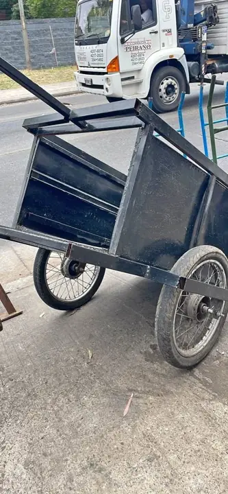 Carrito de mano ruedas de moto fabricamos