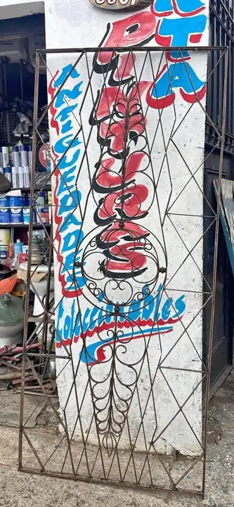 Reja decorativa trabajada