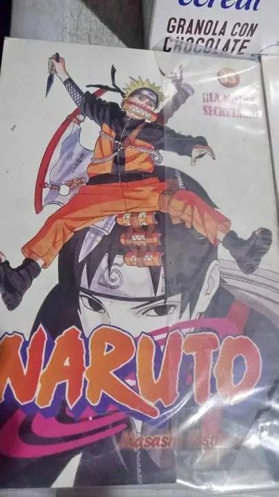 Libro mangas de naruto cada uno