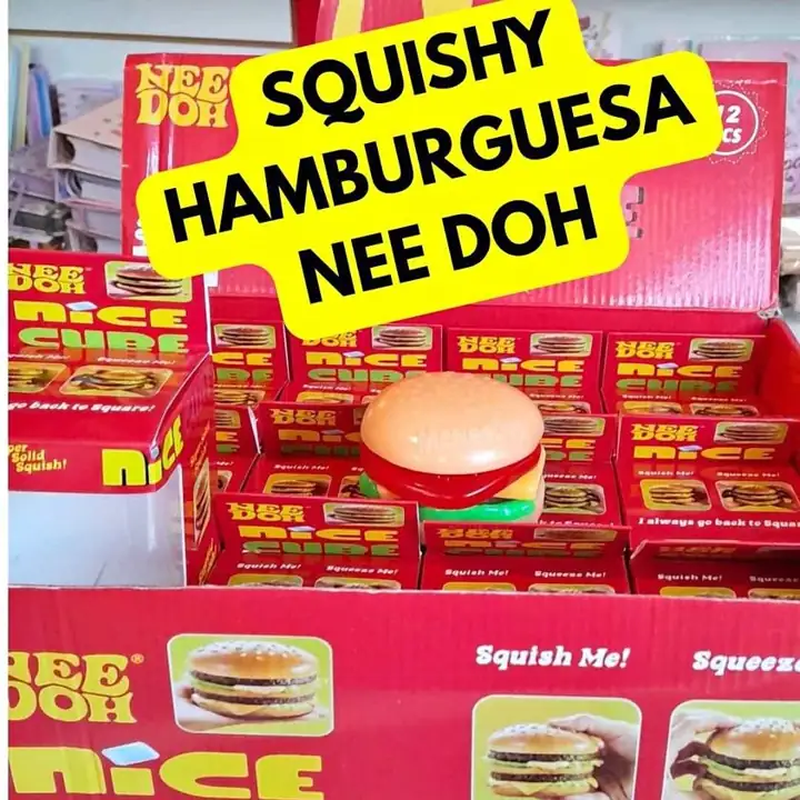 Squishy nee doh hamburguesa