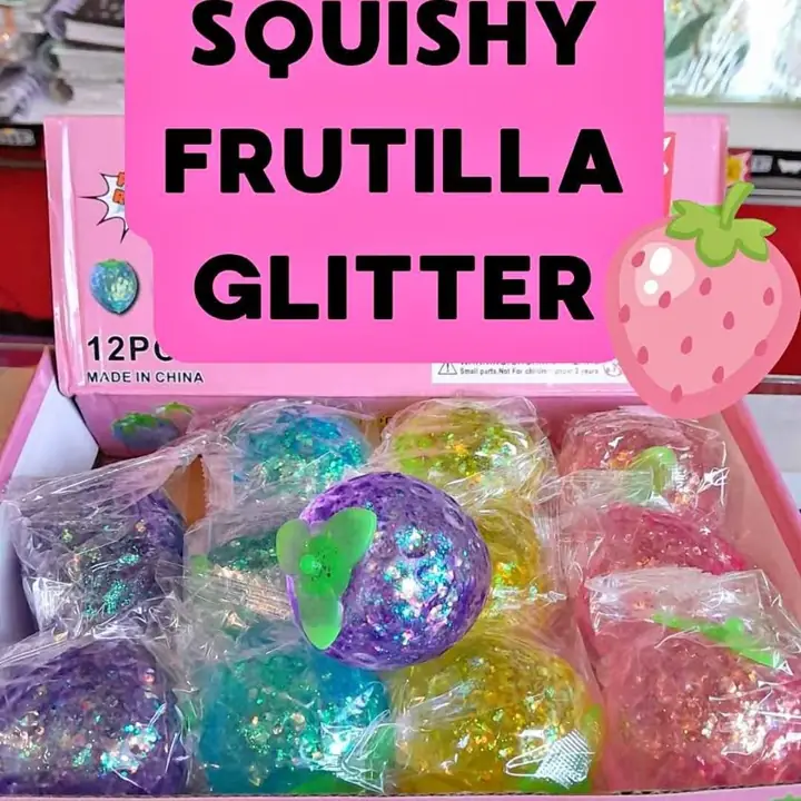 Squishy glicerina frutilla o tomate