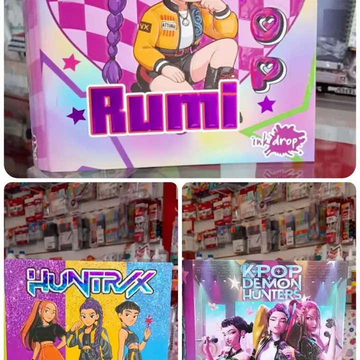 Carpeta n°3 con aro guerreras kpop