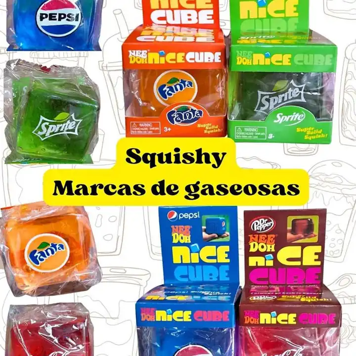 Squishy marcas de gaseosa