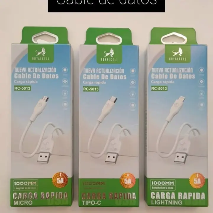 Cable de datos Todas las entradas