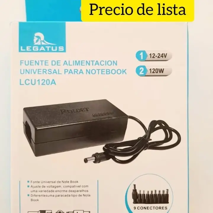 Cargador de Notebook Universal