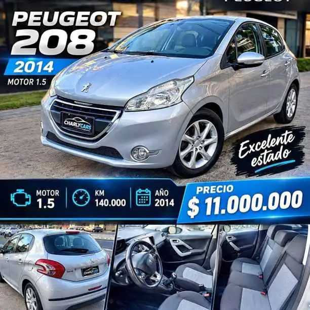Peugeot 208 touchscreen 1.5 2014