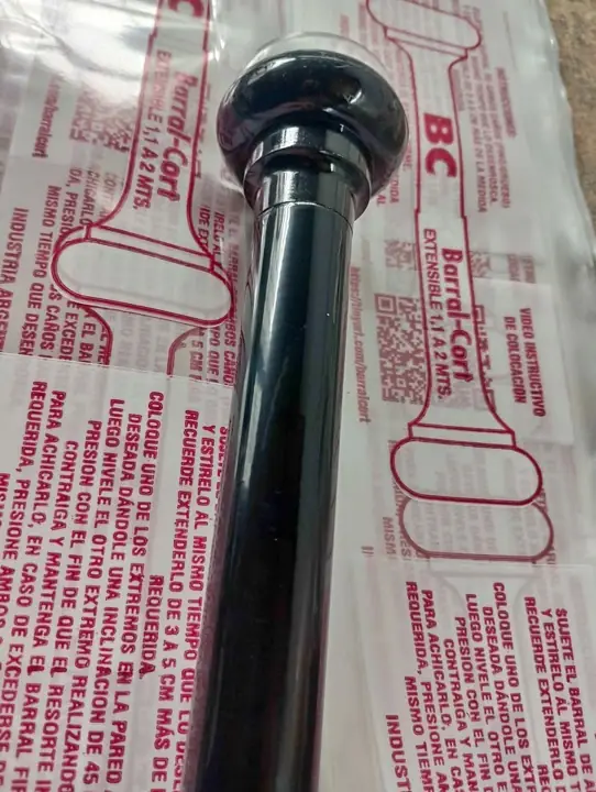 Barral para cortina de baño