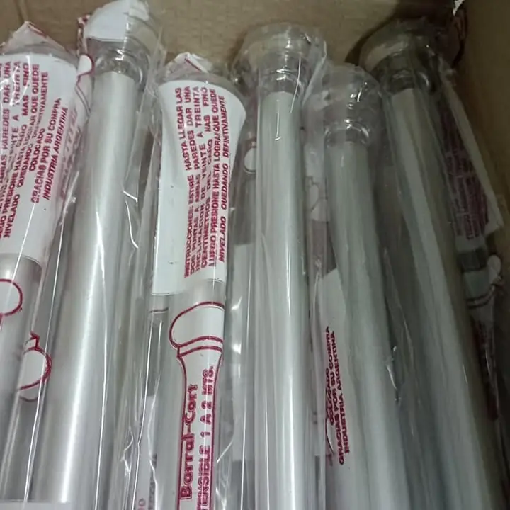 Barral extensible lunes lujo de aluminio 1a2 metros
